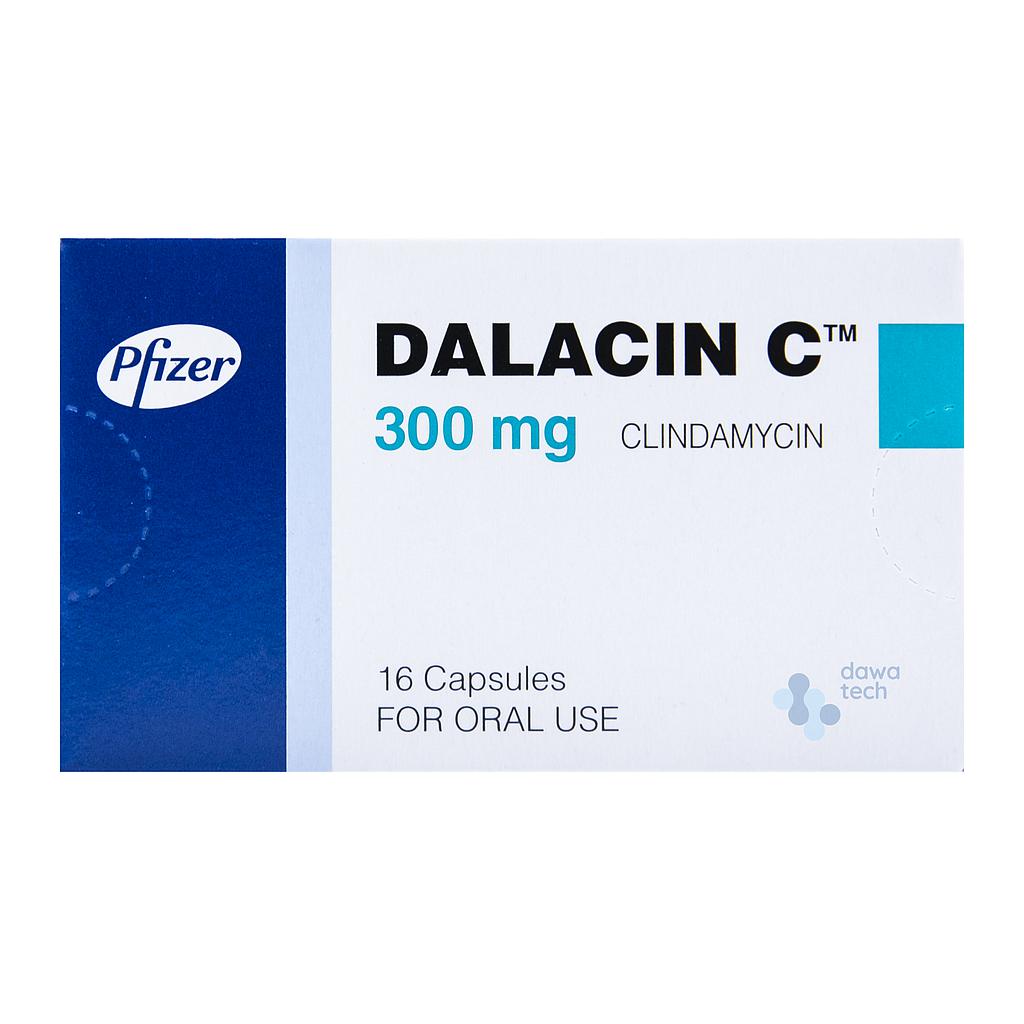 Dalacin C 300mg Cap 16'S